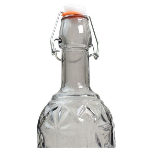 garrafa de vidro com tampa